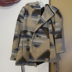 Mossimo southwest hooded jacket pea coat